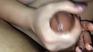 the professional wife gives a delicious penile massage in this story