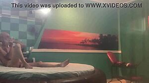 the couple explores front and back sex in this amateur voyeur anal scene