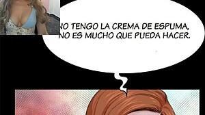 is my aunt in this erotic anime chapter?