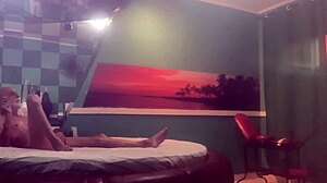 the couple explores front and back sex in this amateur voyeur anal scene