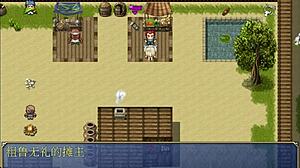 Blonde Hentai Girl Exposes Big Tits