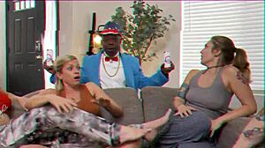 summer juice party with friends