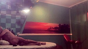 the couple explores front and back sex in this amateur voyeur anal scene