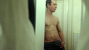 Sex model Mars6Mars gets spied on masturbating in the toilet on hidden cam