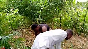 Backstage aboki banging two villagers hard! 😈