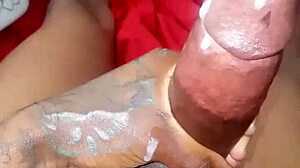 getting this big dick ready before the workday