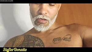 Two Studs Bareback Fucking with Cumshot in Ass