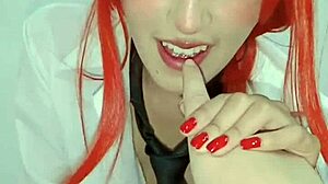 Hentai Cosplay Makima From Chainsaw Man Dominates As Obedient Dog And Sexual Toy With Rough Sex And Dirty Talk