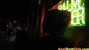 Does this fetish slut deepthroat?