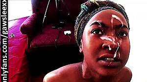 Throat Goat Teen Ebony Deepthroats for Facial Creampie