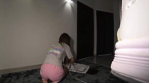 wife sneaks boss action for husband's debts behind his back. real cheating caught on tape.