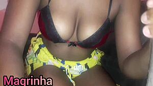 Feeling the thrill of sucking for money as a horny Latina prostitute