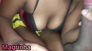 Feeling the thrill of sucking for money as a horny Latina prostitute