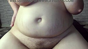 BBW Horny Stepmom Rides Dick Cowgirl Style Until Cumming Inside Hairy Pussy