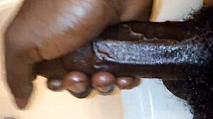 Wow, Look at This Monster Black Cock With Veins Pulsing!