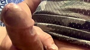 Hey, check out this guy cumming hard from solo masturbation! 😏