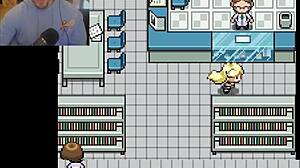 working as a waitress in this pokemon ecchi game is wild