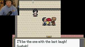 working as a waitress in this pokemon ecchi game is wild