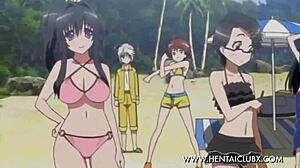 Ecchi bikini madness with sexy anime girls part 2