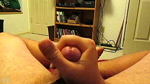 me jerking off with loud moans