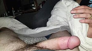 i'm watchin my gf suckin and swallowin that big cock with her big tits out