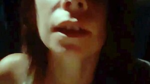 Vanessa Vixon teases with tight body and big tits in outdoor amateur striptease, her first filming.