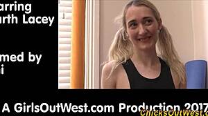 Skinny Aussie amateur rocks solo with buttplug, wow! 😍