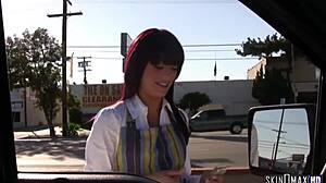 Audrianna Angel Rides Sascha Inks