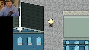 working as a waitress in this pokemon ecchi game is wild