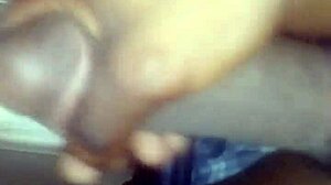 black cock delivers intense morning cumshot blast