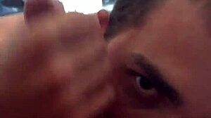 gay suce: young european blowjob action in french style