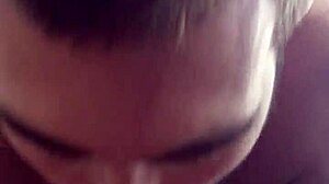 gay suce: young european blowjob action in french style