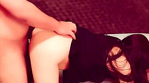 after a wild night out, they hooked up again in a steamy hotel encounter