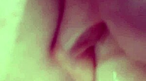 Gay twink slut fucks oiled ass with massive dildo