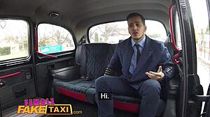 Female Fake Taxi Pilot Lands Cock in Euro Pussy for Epic Facial