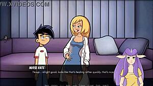 In Danny Phantom Amity Park Redux Part 23, the nurse learns their secret in the hospital.