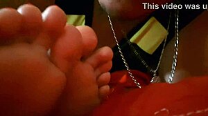 i lick the feet of my goddess in this amateur usa fetish video