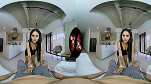 VRLatina - Tiny 18+ Latina Body Explored in VR POV Action