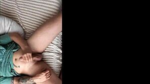 Intense jerking off session leads to explosive orgasm part two