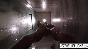 i film myself in the bath, feeling relaxed