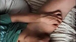 Intense jerking off session leads to explosive orgasm part two