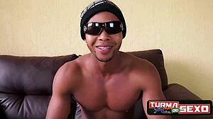 Nicole dantas bounces wildly on cock. Anal and oral fun with interracial twist.