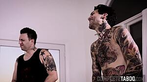 Taboo Teen Group Gets Wild Bukkake Shower