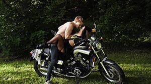 Ever fucked outdoors with a stranger on a motorbike?
