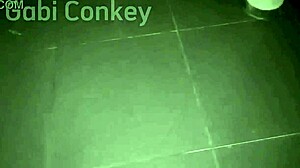 Hooked up with the neighbor in the building hallway for public sex