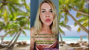 Sugarnadya Went On Vacation And Talks About How Shes Having Fun There!