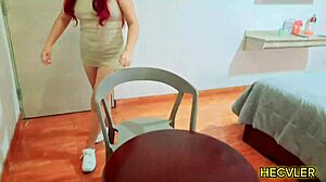 Teen Latina Models And Gets Excited With Friend