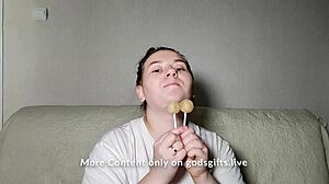 how i love double blowjob lollipop