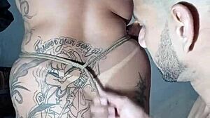 Tying Up Latina's Big Ass For Sex