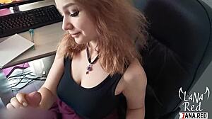 Horny cutie teases step brother with sensual sucking for hot cum.